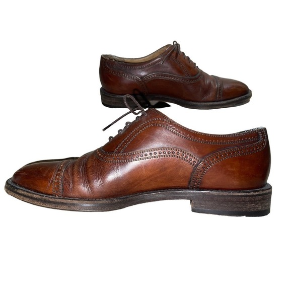 Cole Haan Bragano Cap Toe Oxfords Mens Shoes Made In Italy #3864 Leather 8.5D - Picture 5 of 12